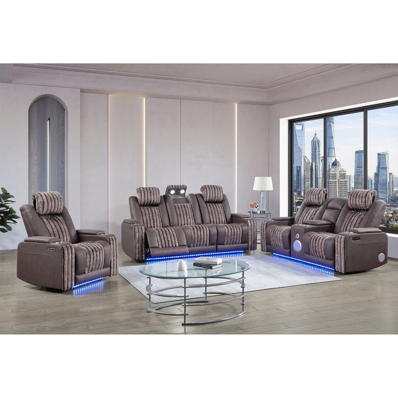 Duran - Power Reclining Sofa With Power Headrest