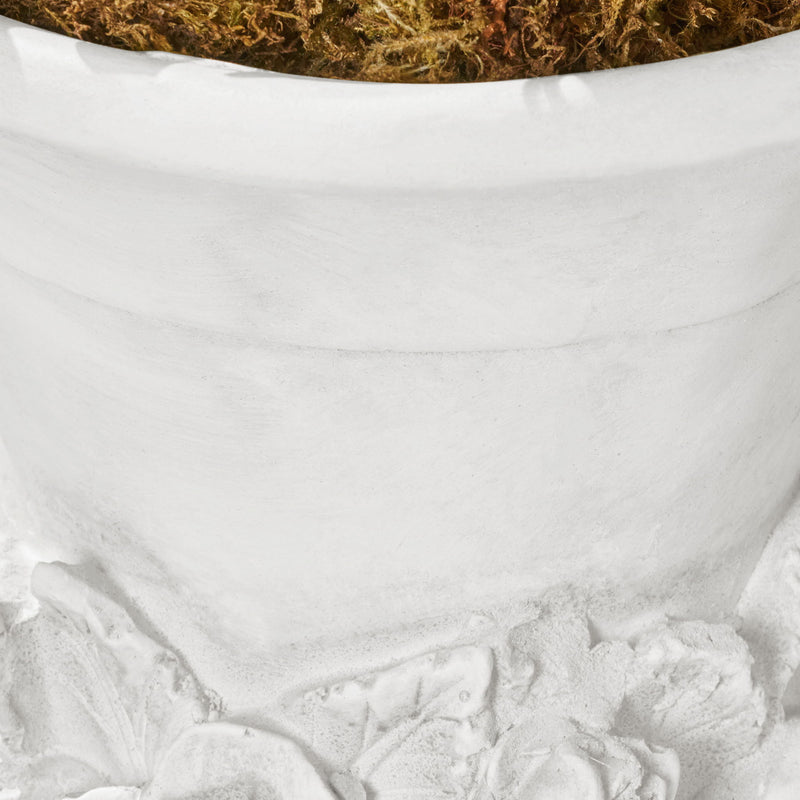 Garden Durable Urn Planter - Antique White