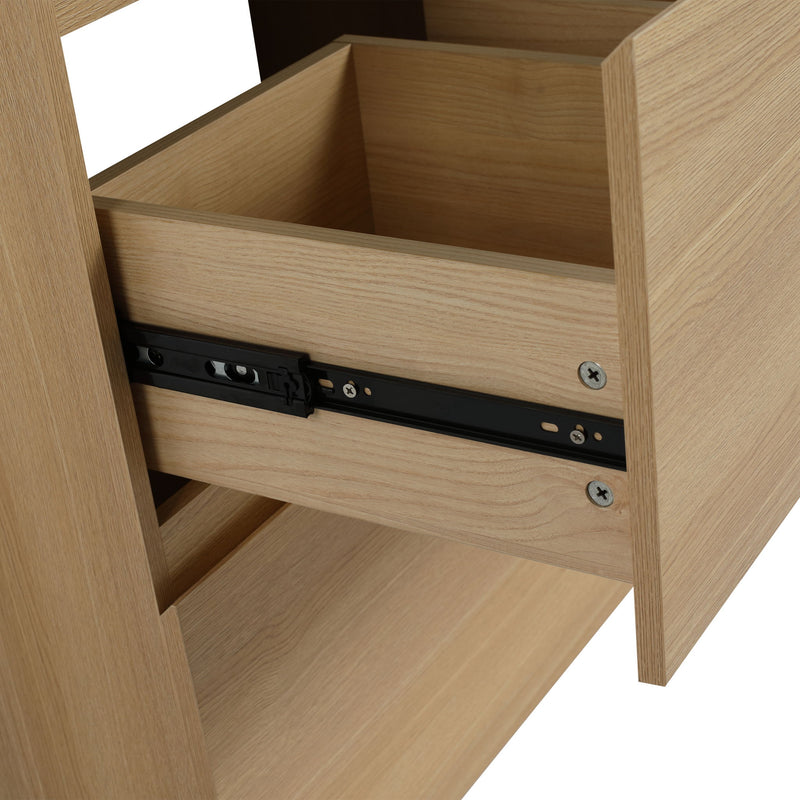 Modern Freestanding Bathroom Vanities With Single Sink Combo