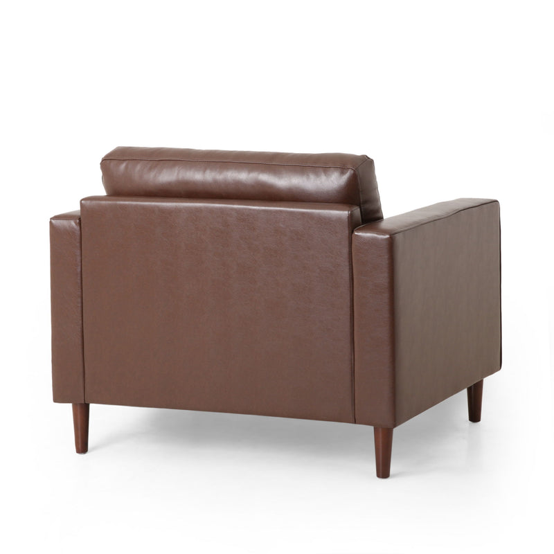 Sophisticated Club Chair With Relaxing Comfor