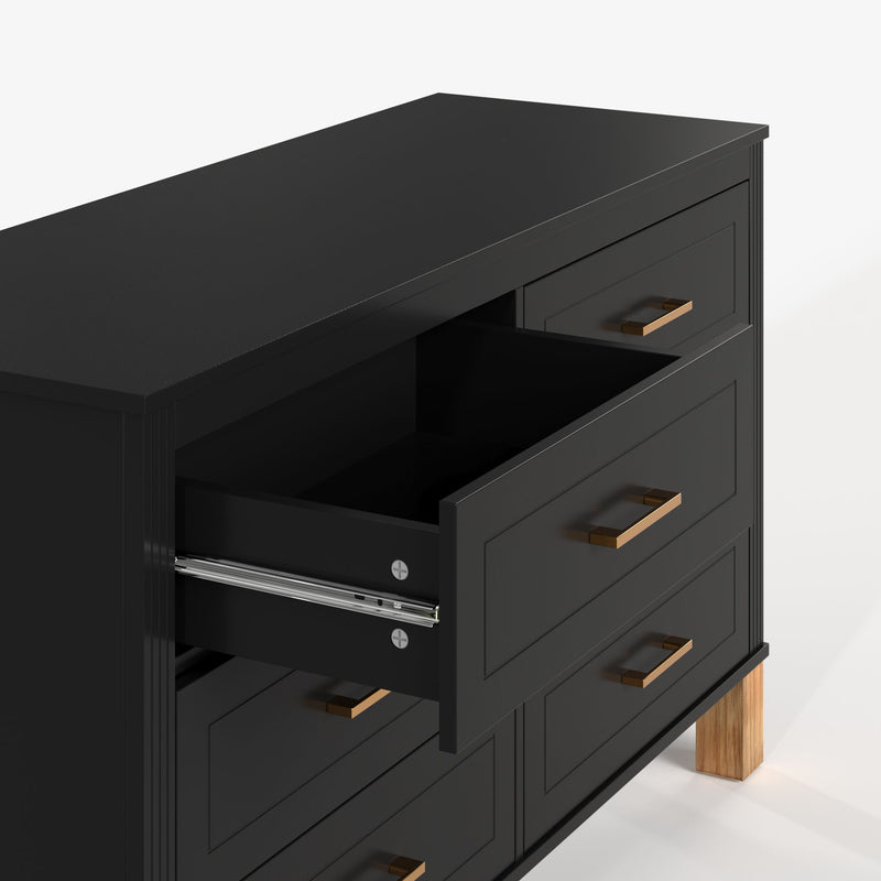 6 Drawer Double Dresser