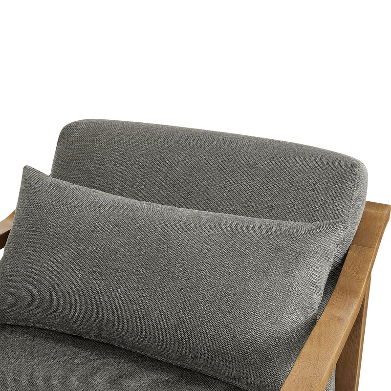 Reagan - Arm Accent Chair With Lumbar Pillow