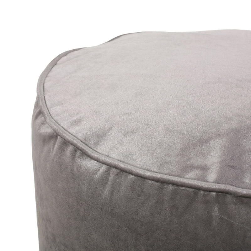 Shimon - Cylinder Pouf Ottoman And Floor Cushion