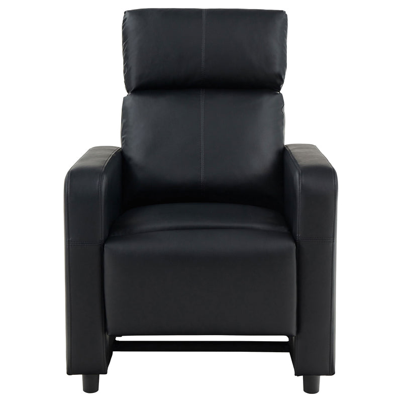 Warren - 3 Seater Reclining Home Theater - Black