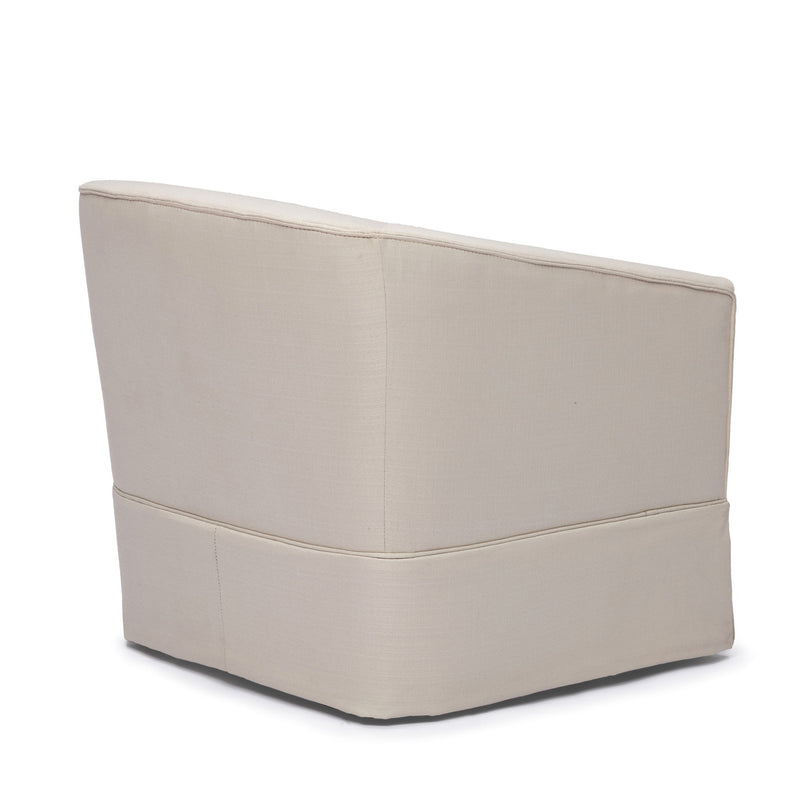 Earl - Skirted Swivel Chair