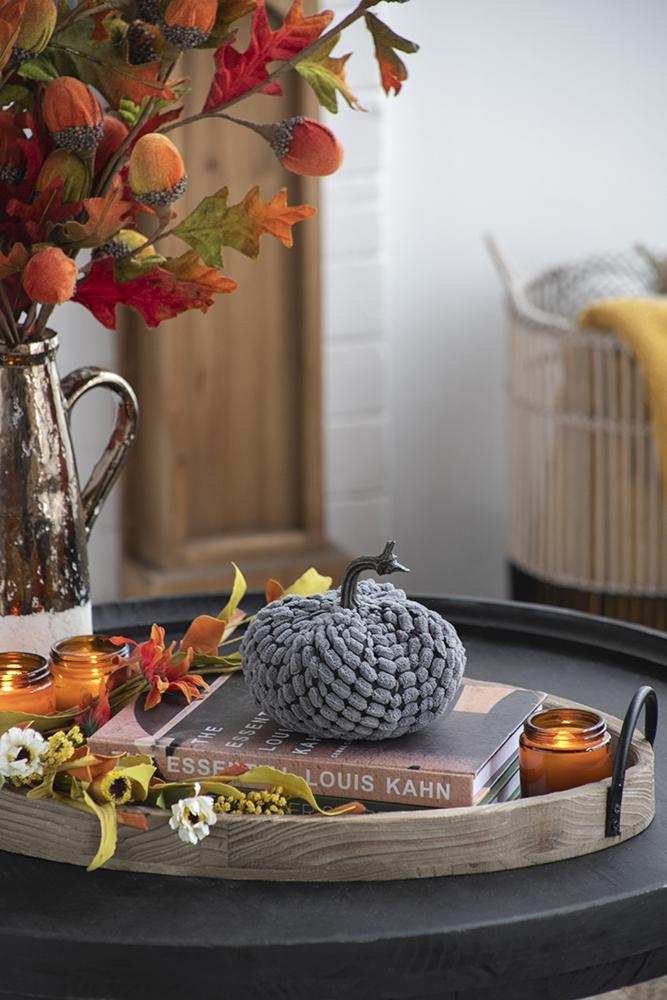 Weighted Pumpkin Ornament Decor For Holiday Harvest Festival Fall Festival & Thanksgiving