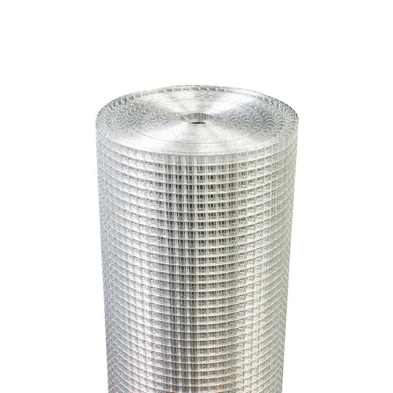 Galvanized Hardware Cloth, Chicken Wire Fence Roll For Garden And Animal Enclosures - Silver