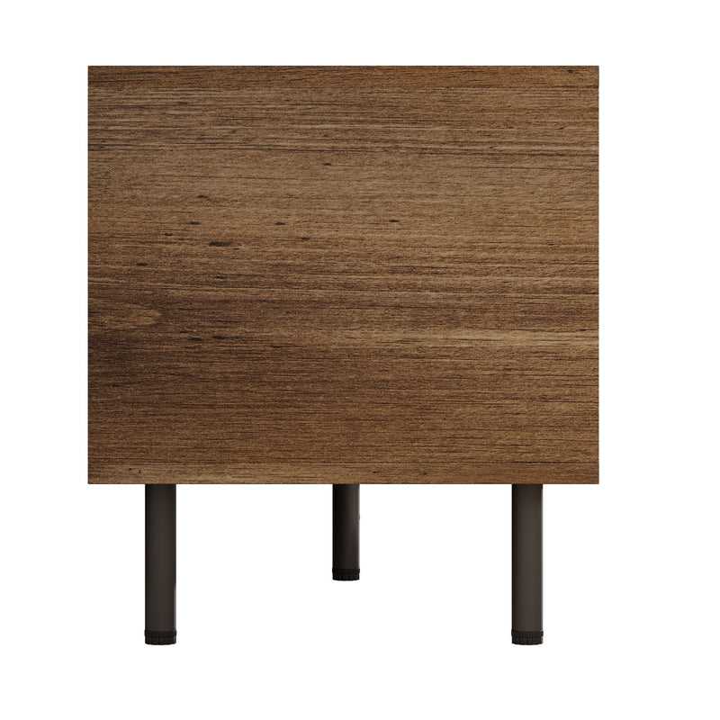 TV Stand With 2 Drawers, Media Console Table For TVs Up To 85'' - Natural