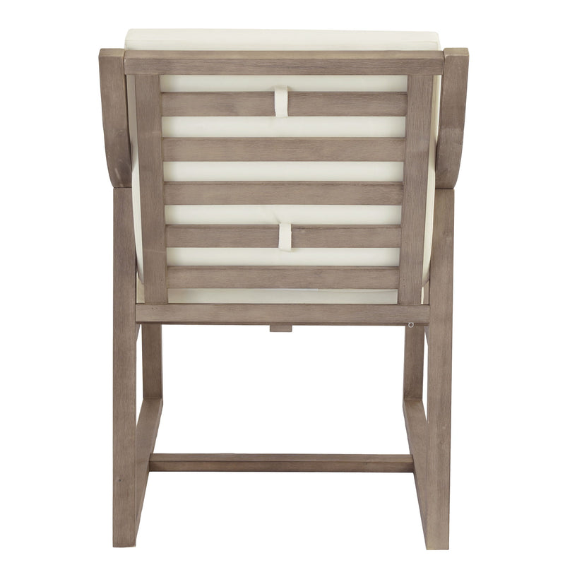 Outdoor Chair Set With Frame And Cushion For Patio - Brown