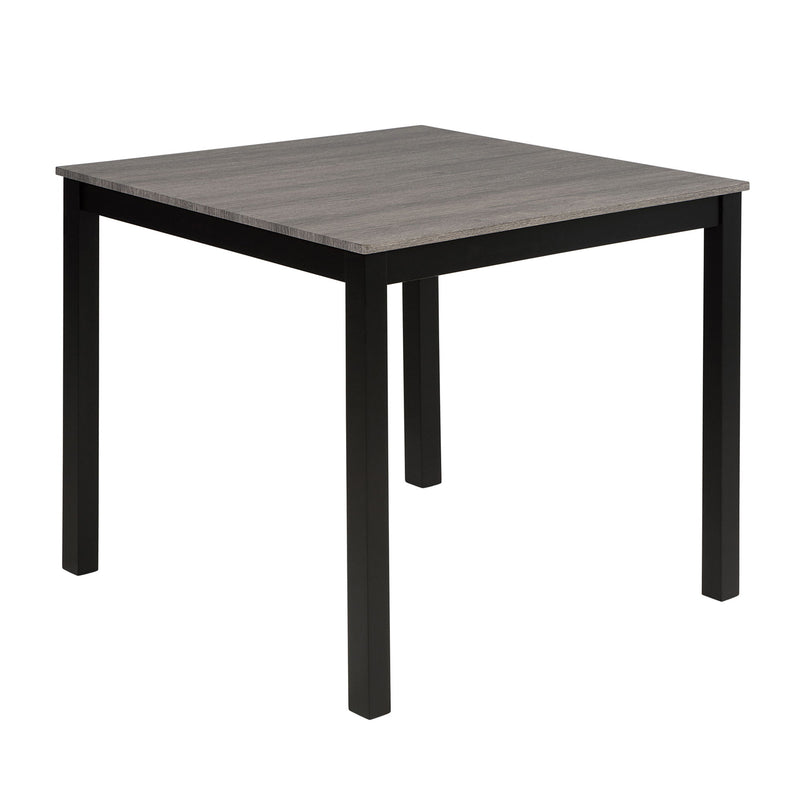 5 Piece Counter Height Table Set, Square Table And 4 Upholstered Chairs