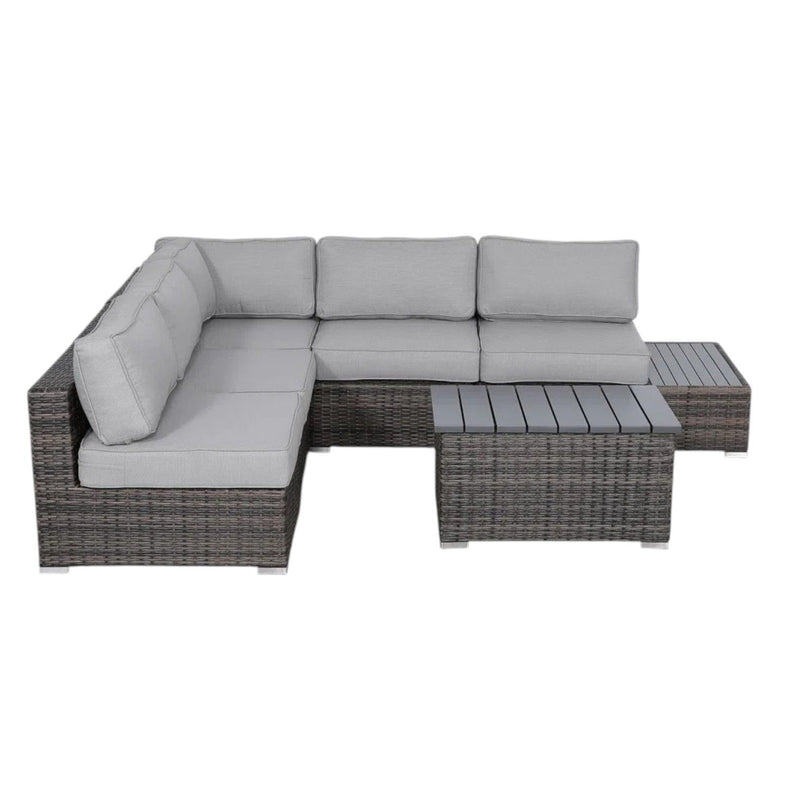 Stylish Entertainment Sectional Set, Outdoor Living