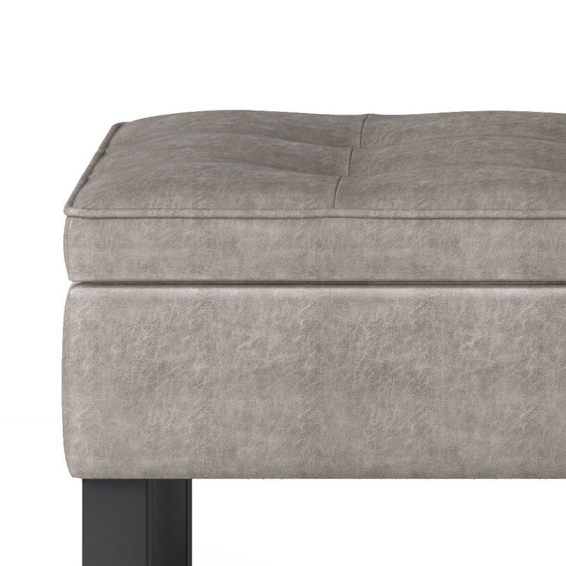 Cosmopolitan - Storage Ottoman Bench With Open Bottom