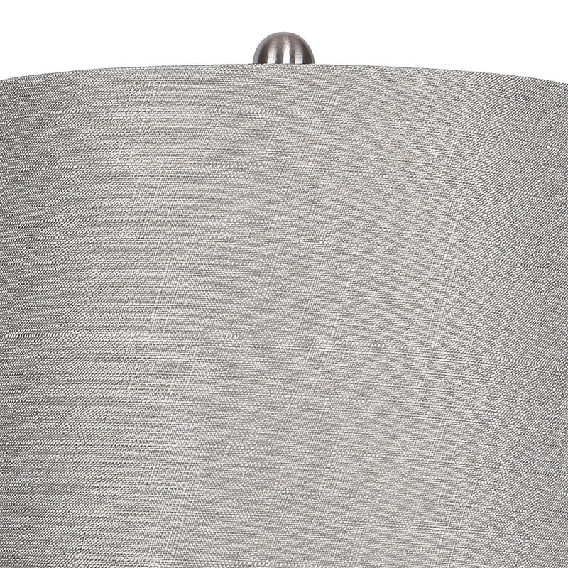 Ashland - Table Lamp (Set of 2) - Gray - Linen