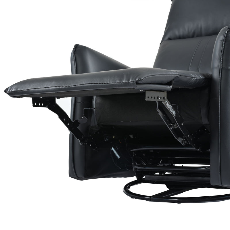 270° Power Swivel Rocker Glider Recliner Chair With USB Ports