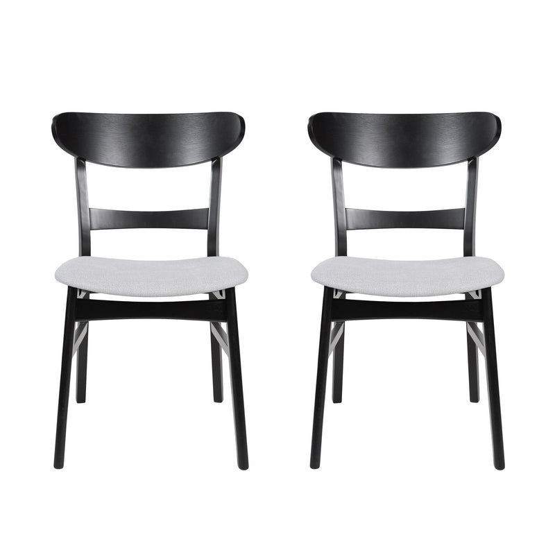 5 Piece Dining Set, 1 Table And 4 Upholstered Chairs