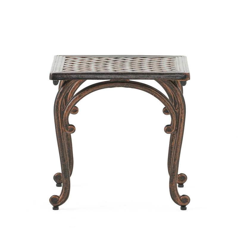 Laughlin - Traditional Style Cast End Table Set - Antique Espresso