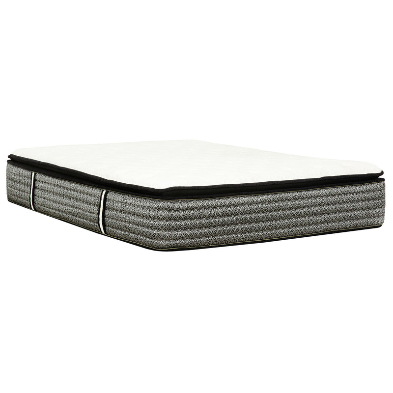 14" Premium Hybrid Mattress In A Box Plush Gel Memory Foam Top With Cooling Technology - Gray / White - Queen