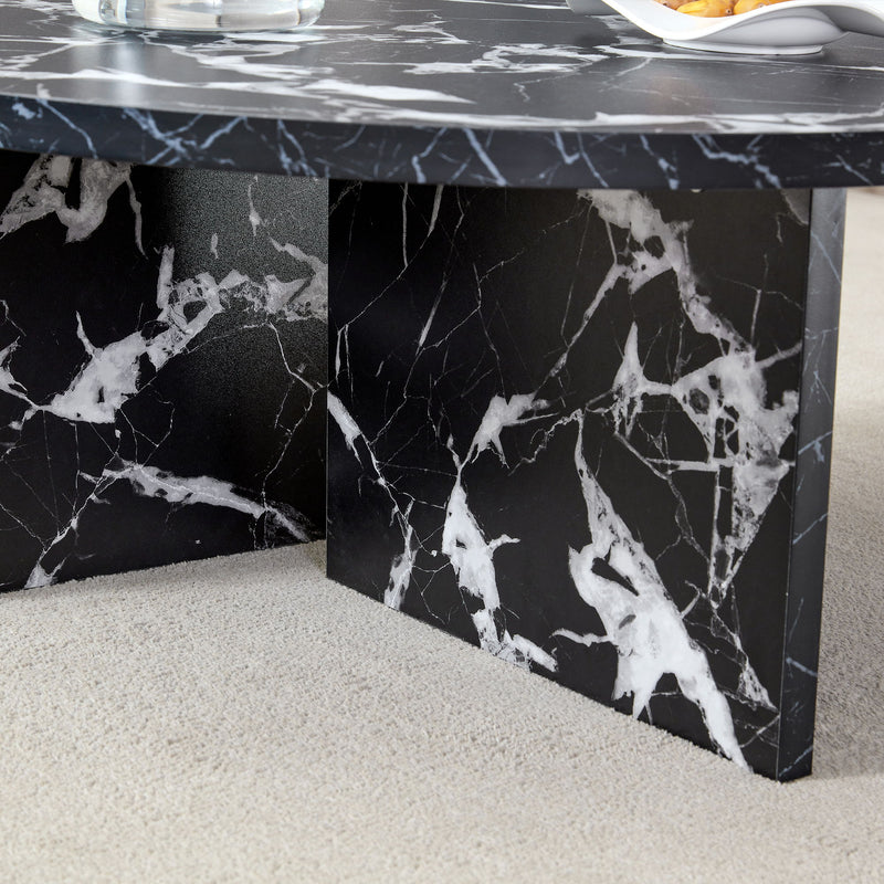 Versatile Round Coffee Table For Various Interior Styles