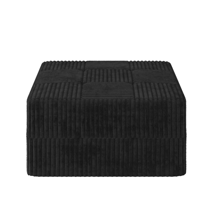 Modern Minimalist Ottoman Sofa Compressed Sectional Couch Sleeper