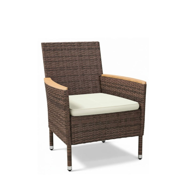 4 Piece All-Weather Patio Dining Chair Set
