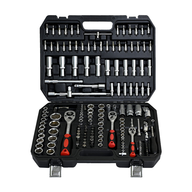 Tool Set Socket And Ratchet Wrench Toolbo 71 Pieces Toolbox Universal Home Car Repair Tool Set For Men Homeowners Diy Enthusiasts And Mechanics - Black