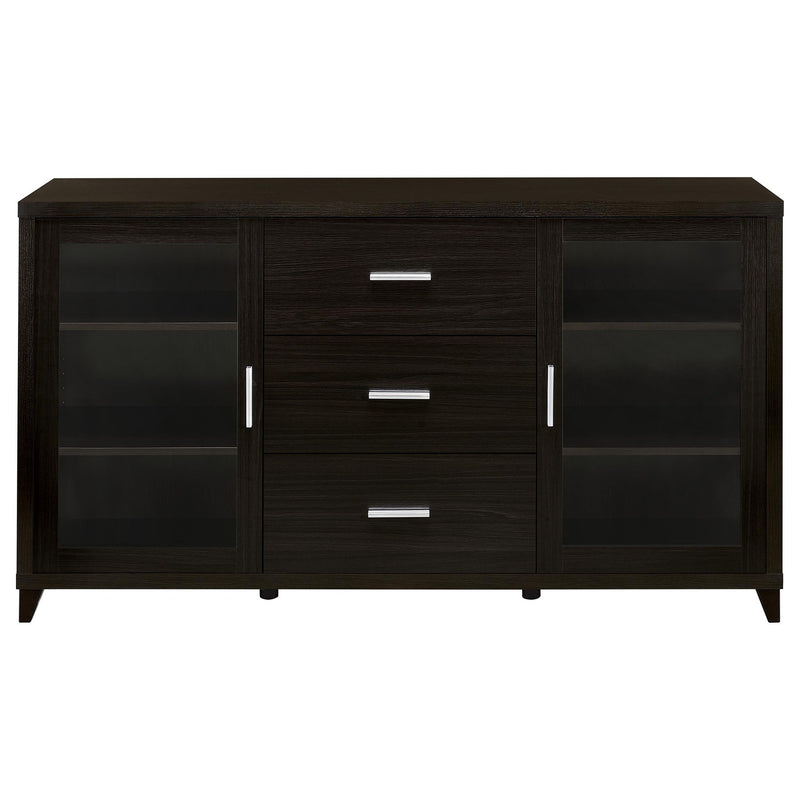 Barnaby - 4 Piece Rectangular Entertainment Center - Cappuccino