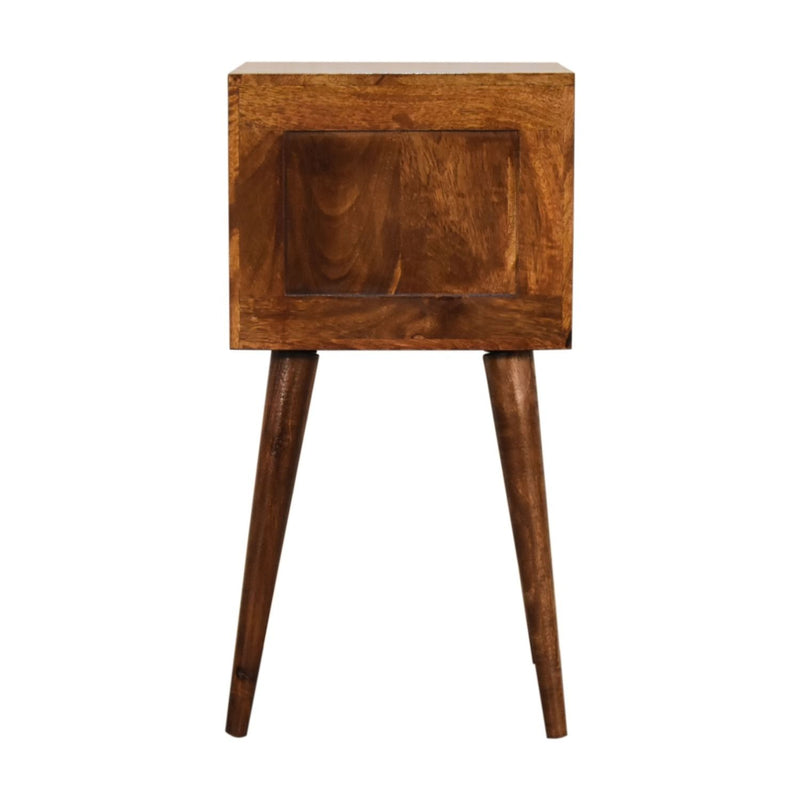 Mini 2 Drawer Nightstand
