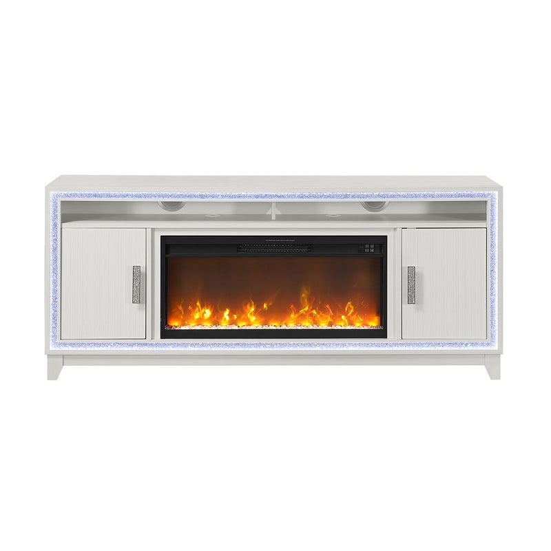 Almera - Fireplace With Adjustable Temperature And LED Options
