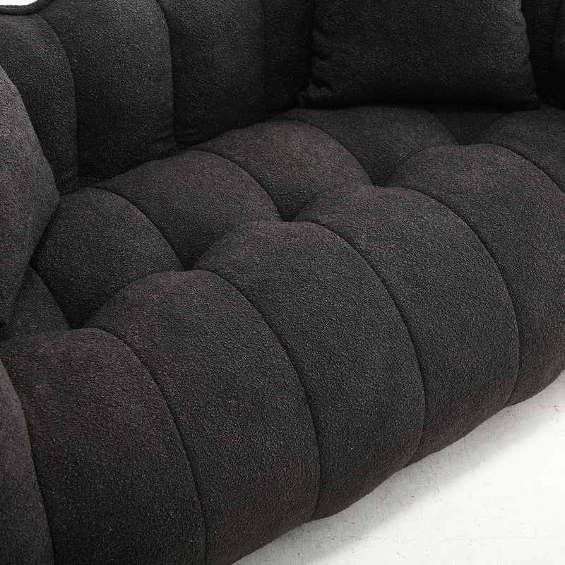 Cozy Beanbag Chair With High Resilience Foam Core For 2