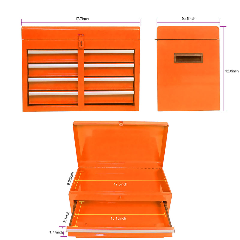 High Capacity Rolling Tool Chest With Wheels And Drawers, Storage Cabinet