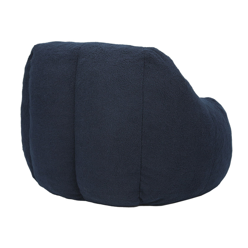 Comfy Bean Bag Chair With Memory Foam Filler, Tufted Soft