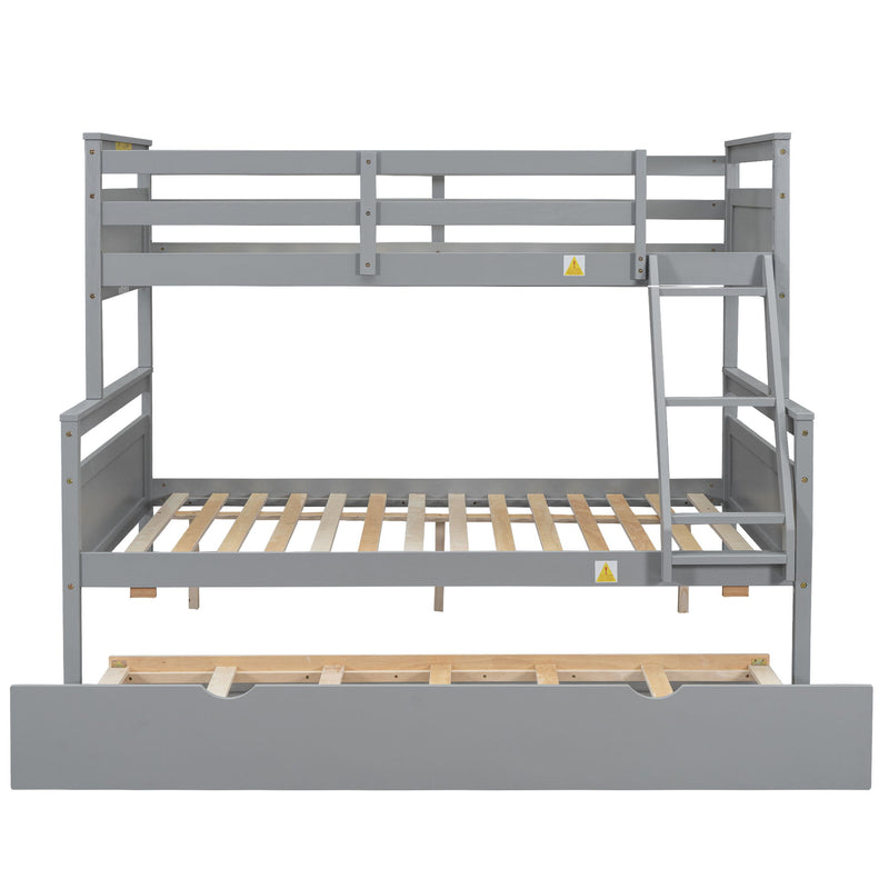 Bunk Bed & Ladder And Safety Guardrail