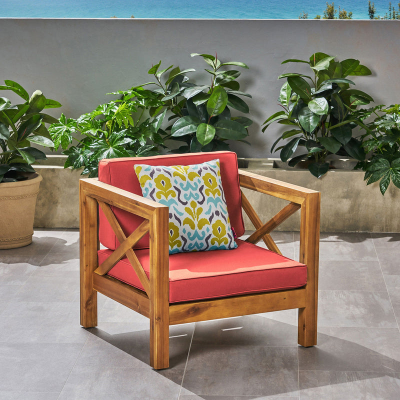 Brava - Mid - Century Modern Club Chair With Water Resistant Cushions