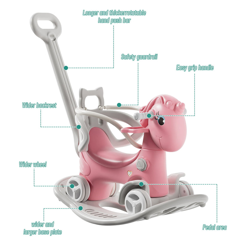Unicorn Rocking Horse For Toddlers