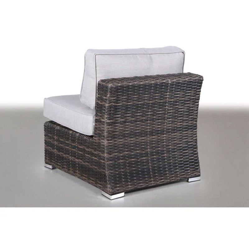 Resort 8 Person Wicker Patio Seating Set With Cushions - Espresso
