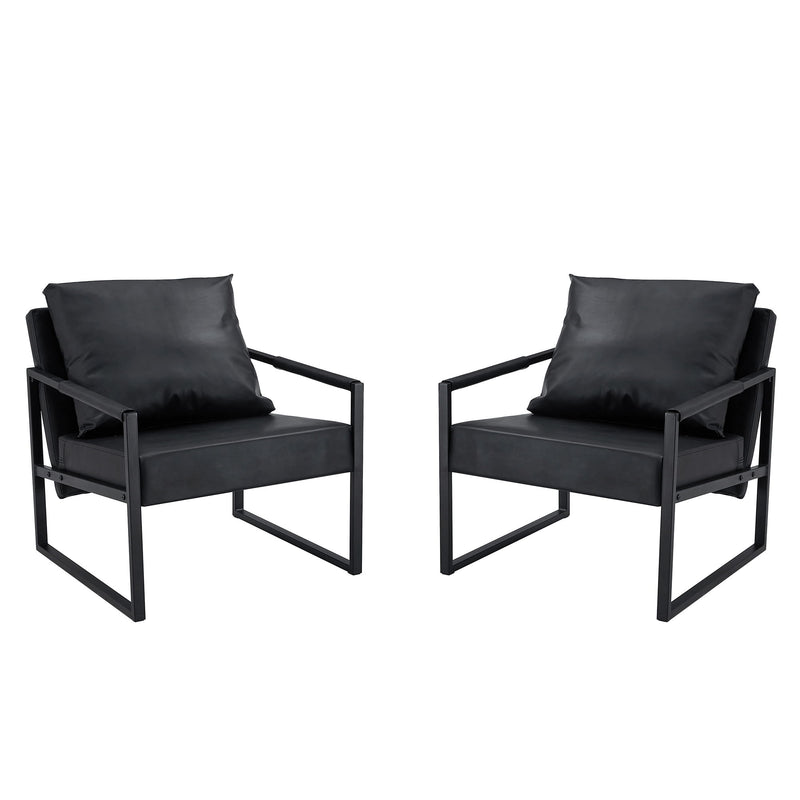 Classic And Metal Frame Sofa, Ergonomically Designed, A Perfect Blend Of Modern And Industrial Styles