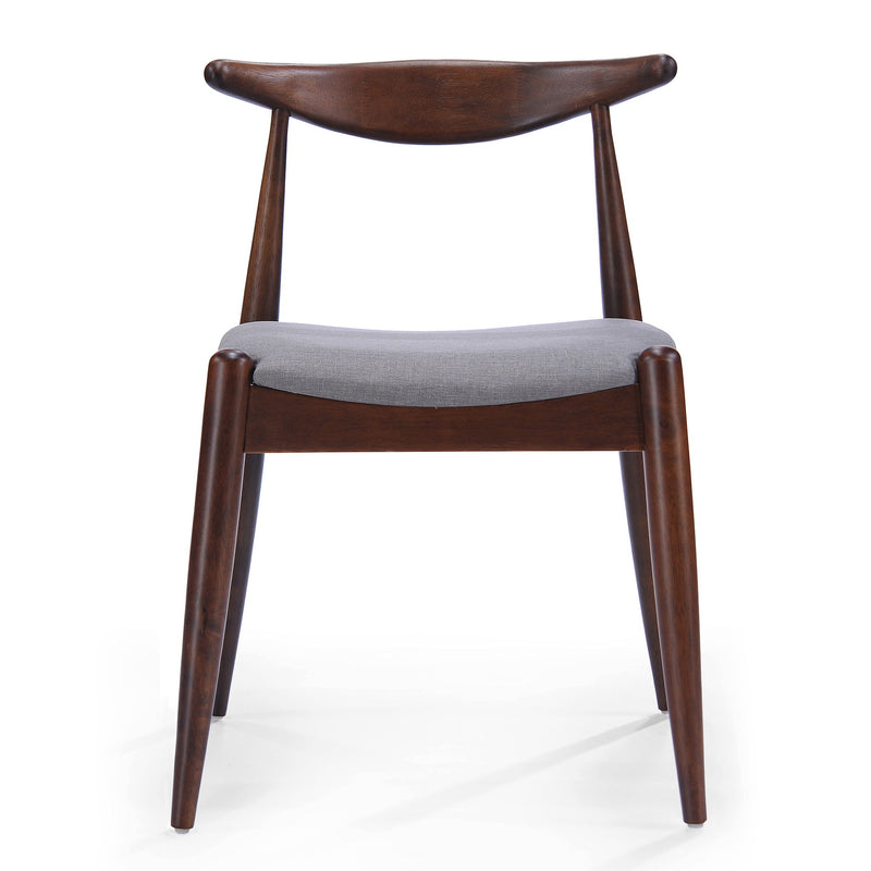 Dining Chairs With Ergonomic Backrest & Comfort Cushions (Set of 2)