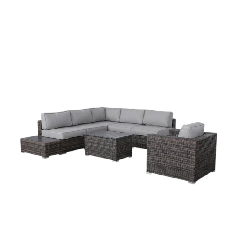 Stylish Entertainment Sectional Set, Outdoor Living