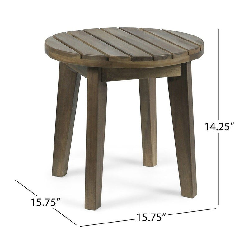 Outdoor 3 Piece Rope Weave Patio Seating Set