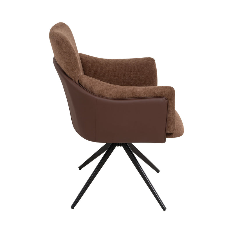 Swivel Home Office Desk Chairs With Arm (Set of 2)