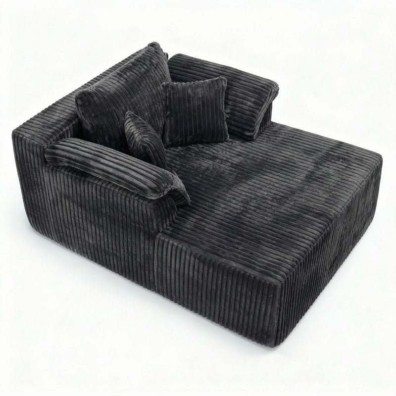 Chaise Lounge Chair, Deep Seat Sleeper Couch For Living Room