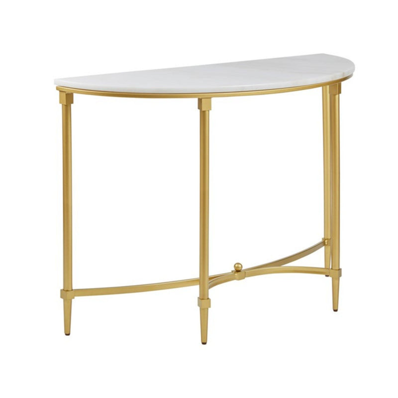 Bordeaux - Console Table - White / Gold