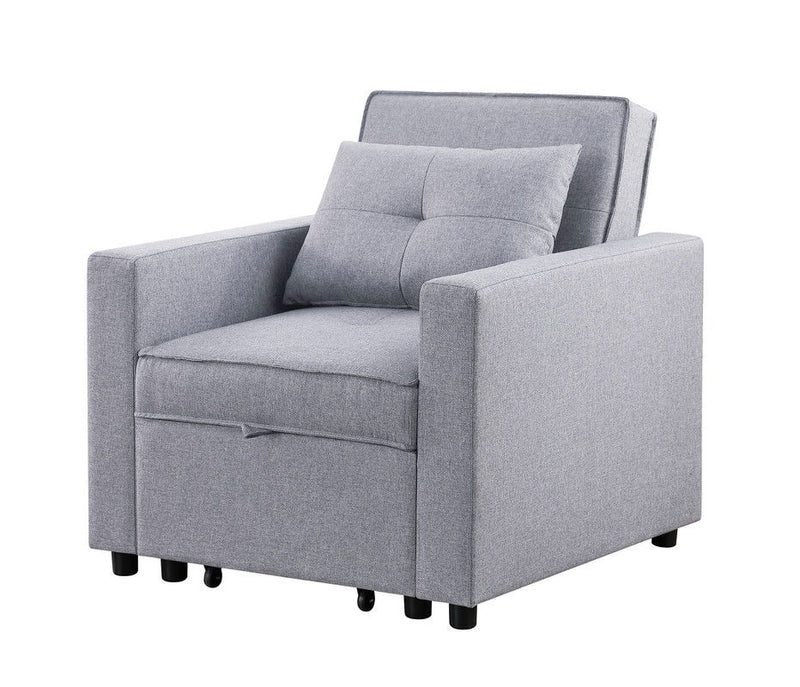 Zoey - Convertible Sleeper Chair With Side Pocket