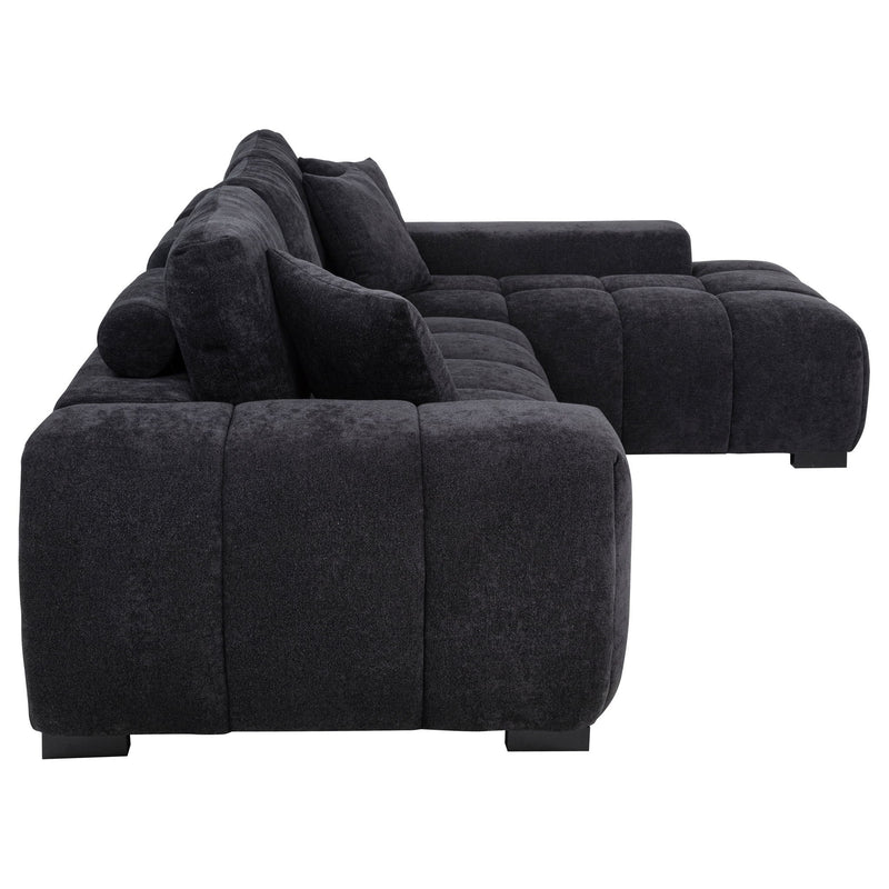 Plather - Sectional Chaise Sofa