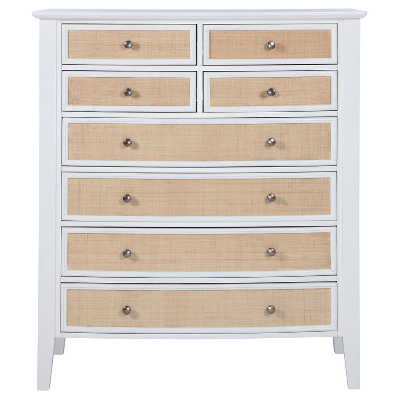 Talia - 8 Drawer Chest - White