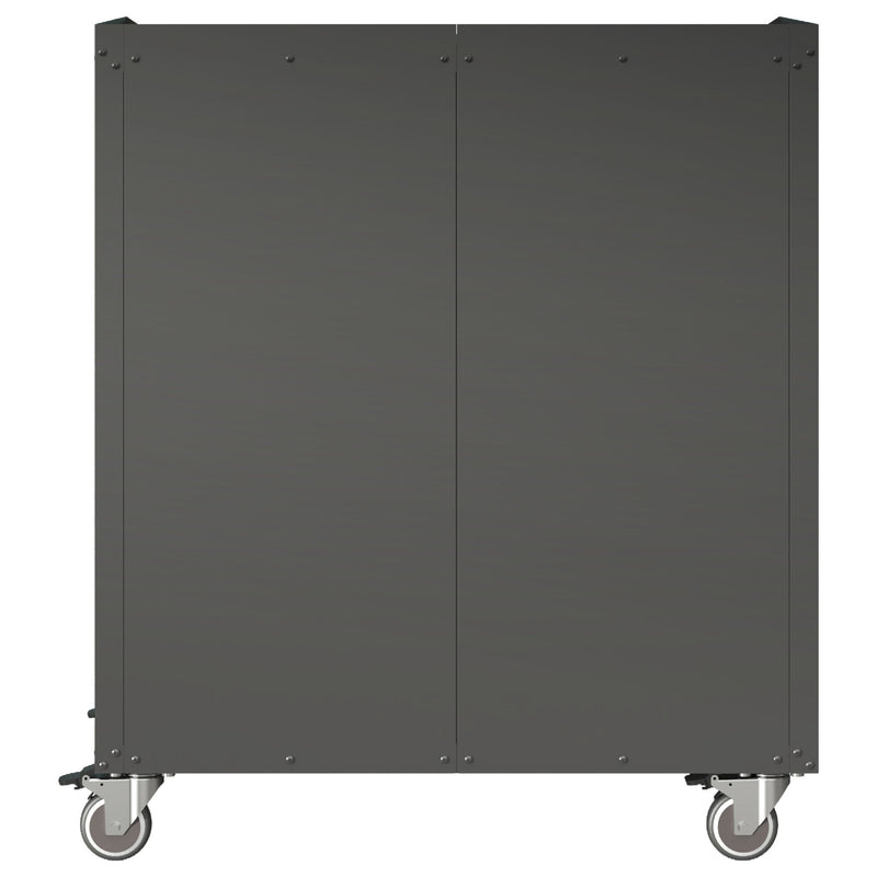 Heavy Duty Metal Storage Cabinet With Wheels 3 Drawer Tool Cabinet For Garage, Office, And Home Organizer Solutions