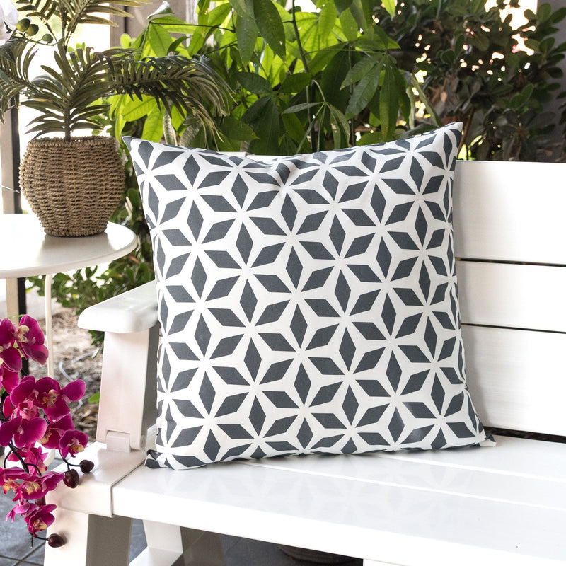 Crystal Burst - Outdoor & Indoor Pillow