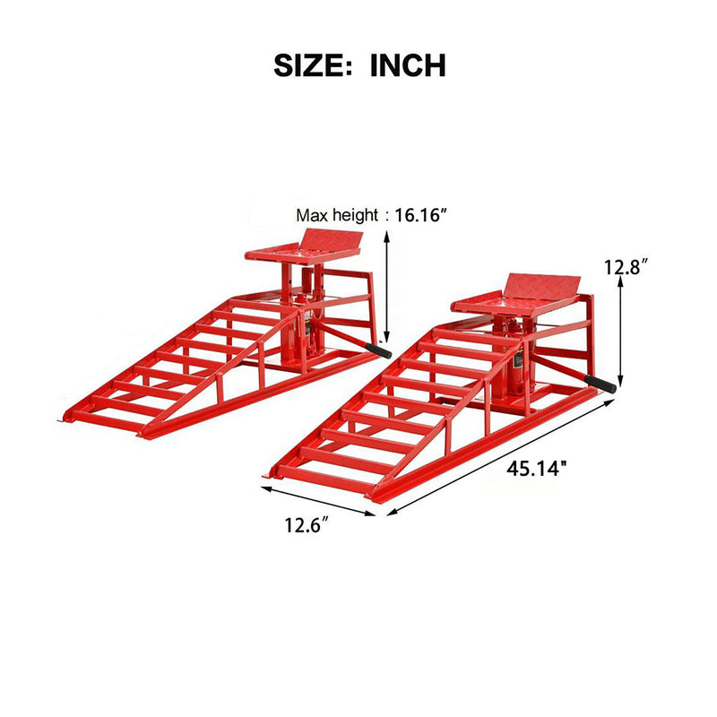 Suxidi - 5 Ton Auto Car Truck Service Ramps Lifts, Hydraulic Automotive Lift