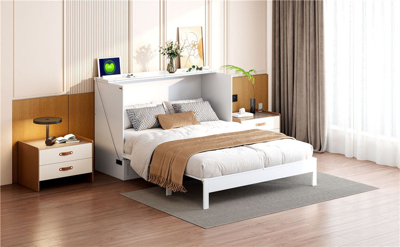 Murphy Bed With Large Drawers