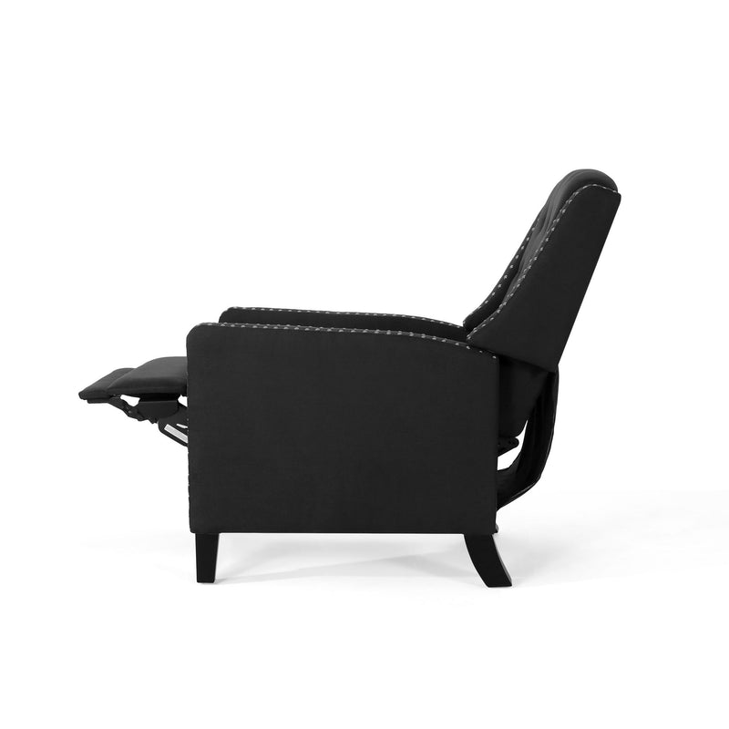 Classic Fabric Push Back Chair